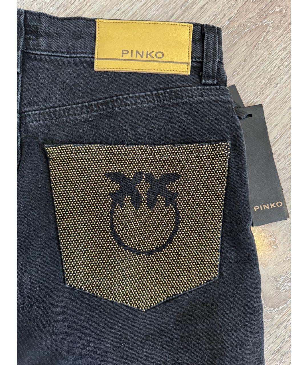PINKO Черные джинсы слим, фото 2