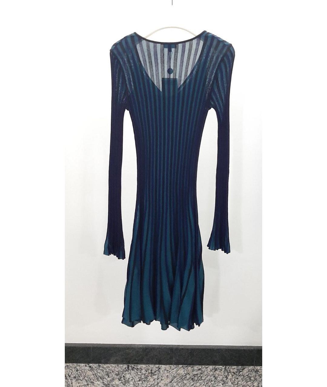 KENZO Синее повседневное платье, фото 2