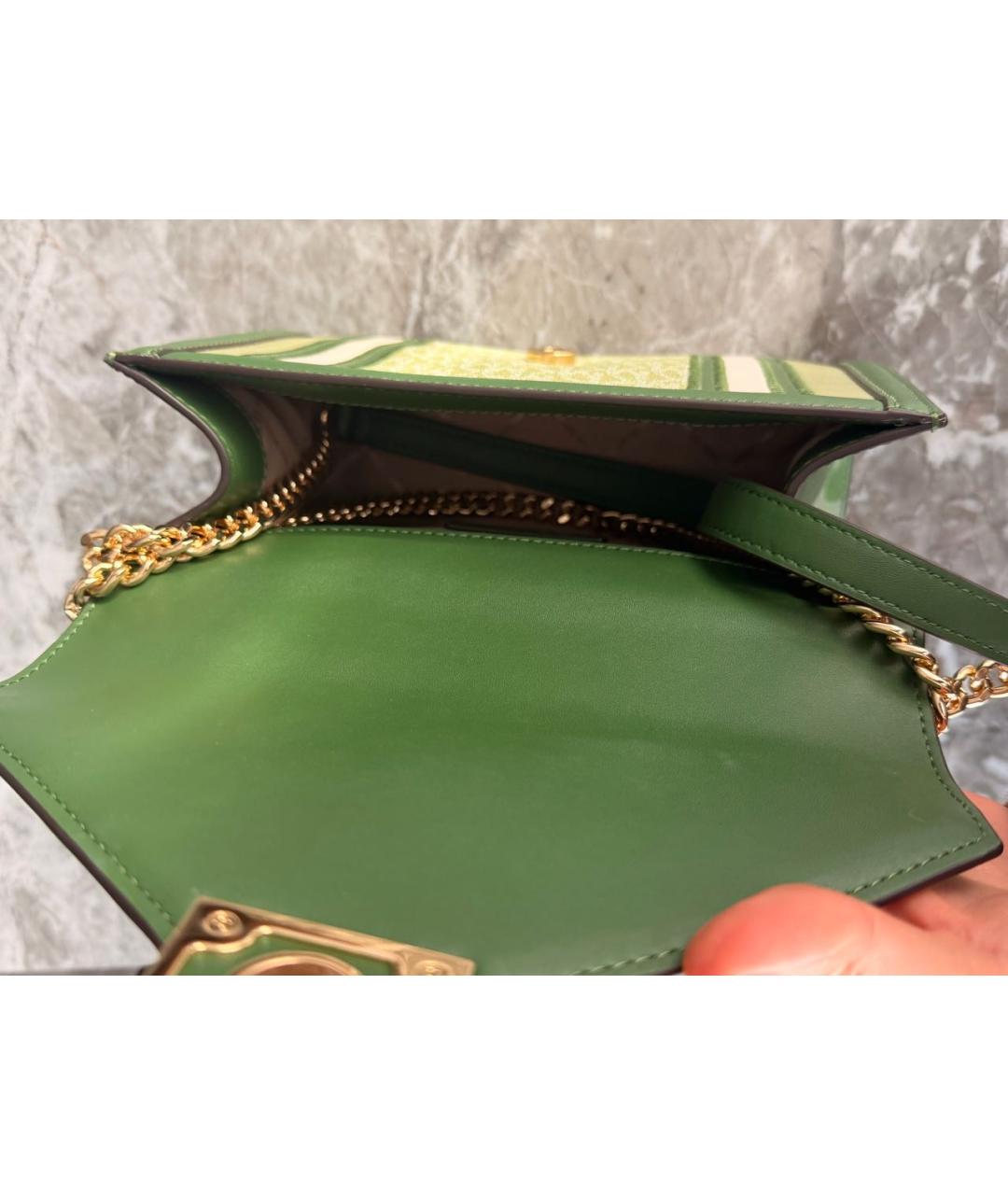 MICHAEL KORS Зеленая сумка через плечо, фото 4