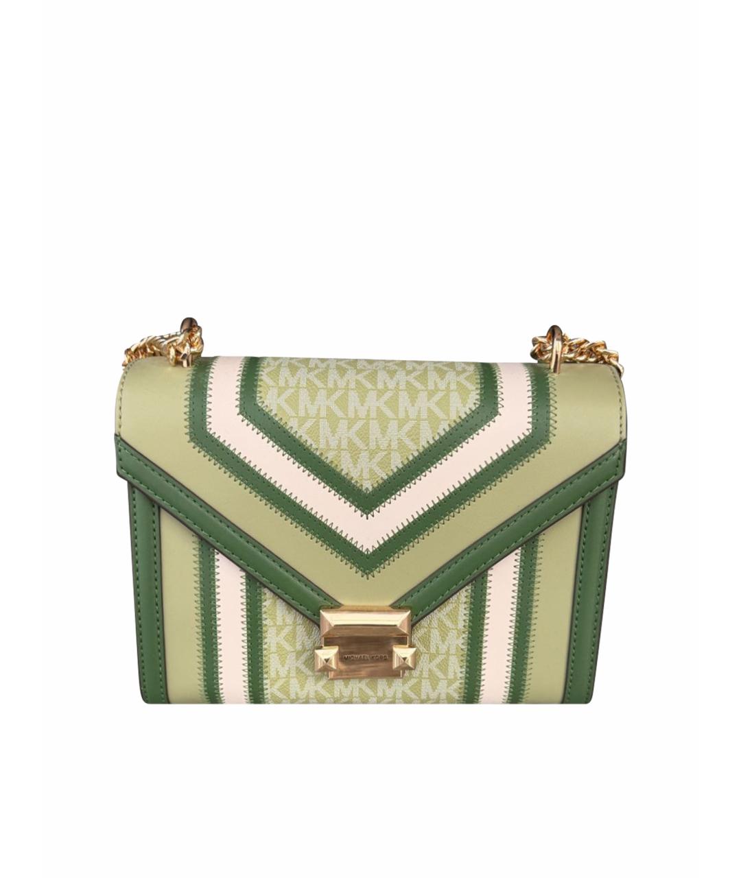 MICHAEL KORS Зеленая сумка через плечо, фото 1
