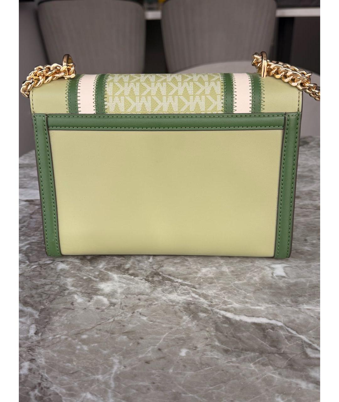 MICHAEL KORS Зеленая сумка через плечо, фото 3
