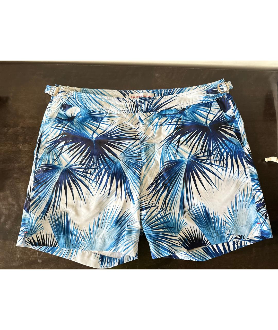 ORLEBAR BROWN Синие полиэстеровые шорты, фото 5