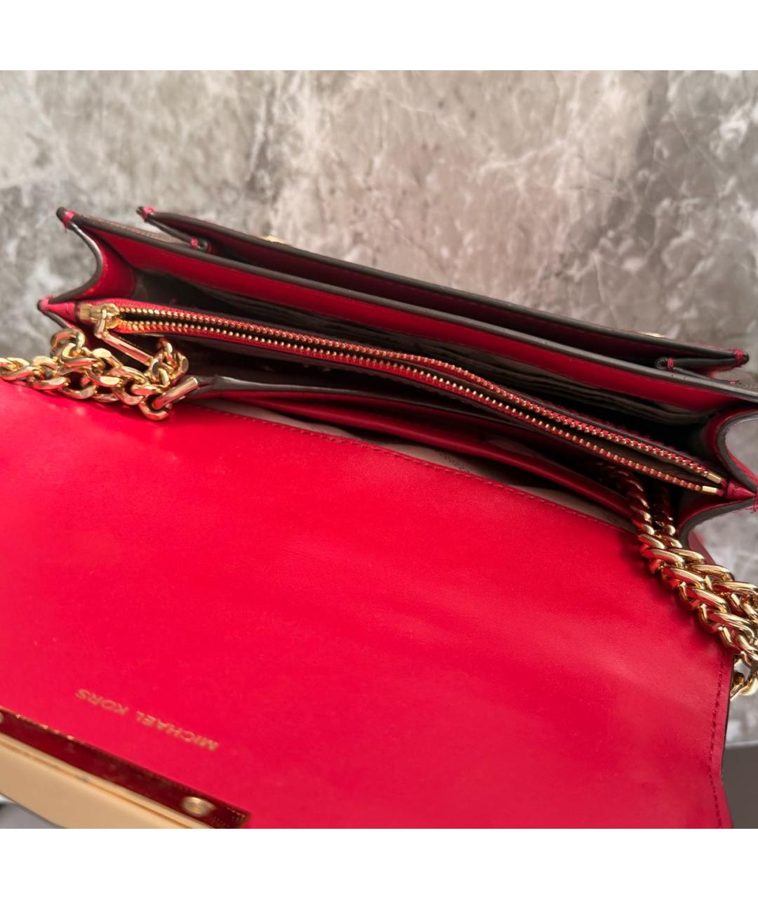 MICHAEL KORS Коричневая сумка через плечо, фото 4