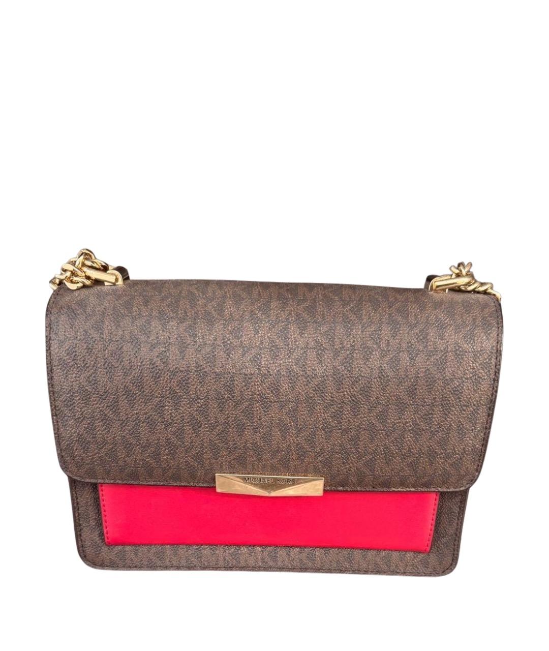 MICHAEL KORS Коричневая сумка через плечо, фото 1