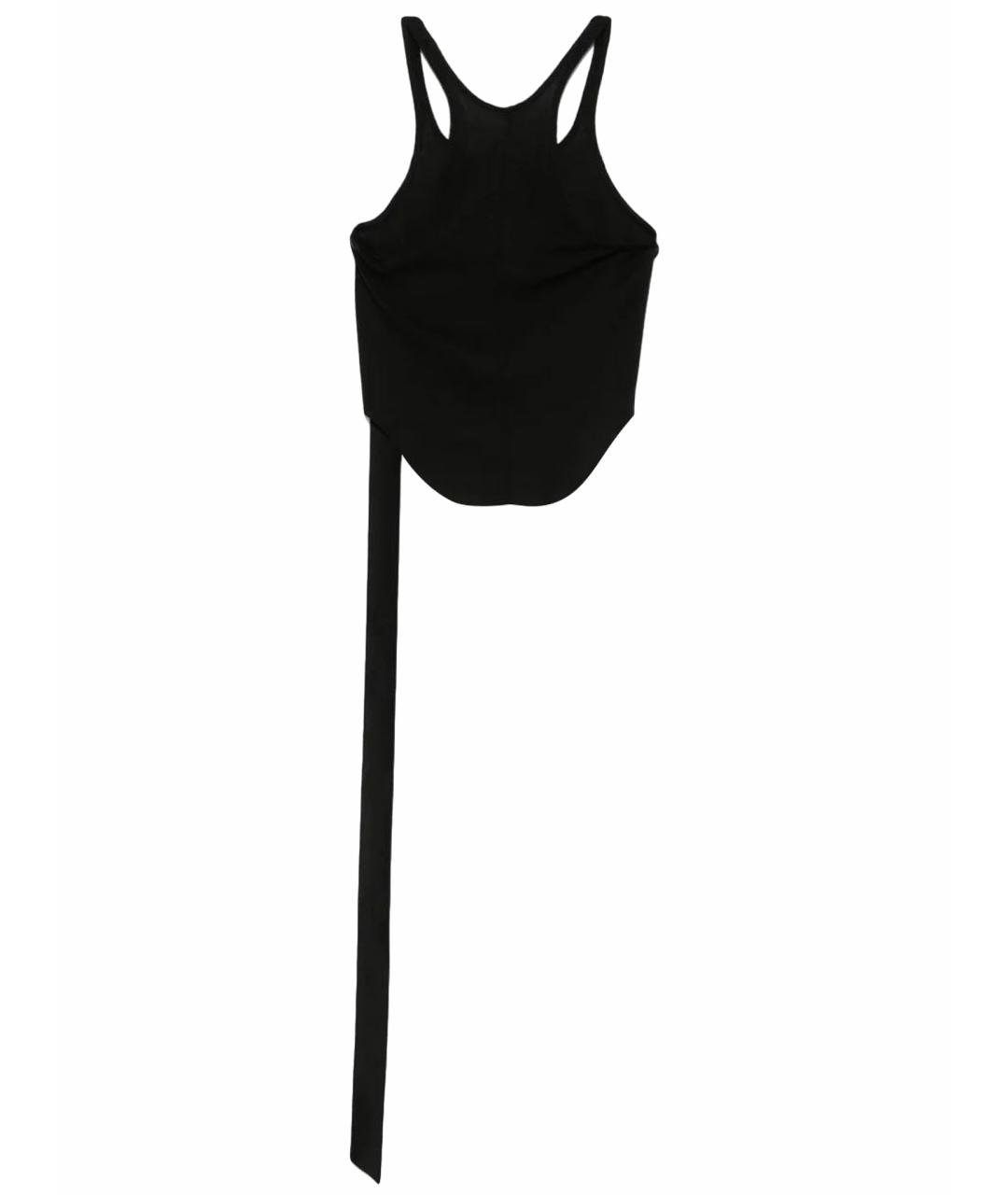 RICK OWENS DRKSHDW Черная хлопковая майка, фото 1