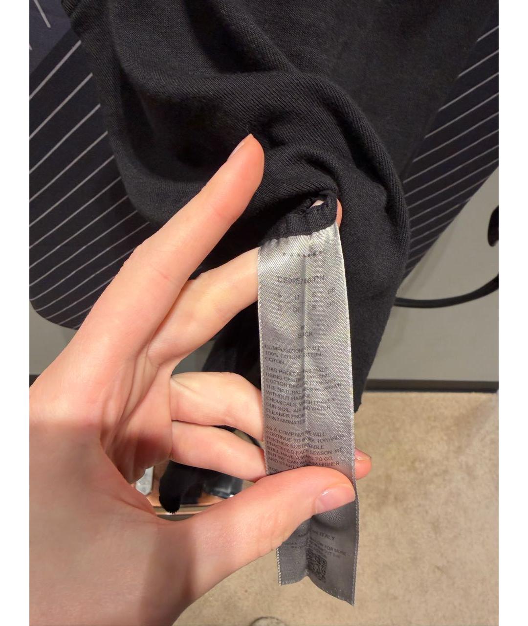 RICK OWENS DRKSHDW Черная хлопковая майка, фото 4