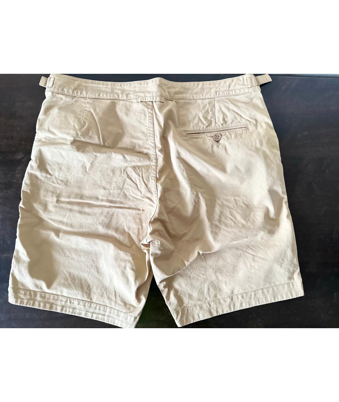 ORLEBAR BROWN Бежевые хлопковые шорты, фото 2