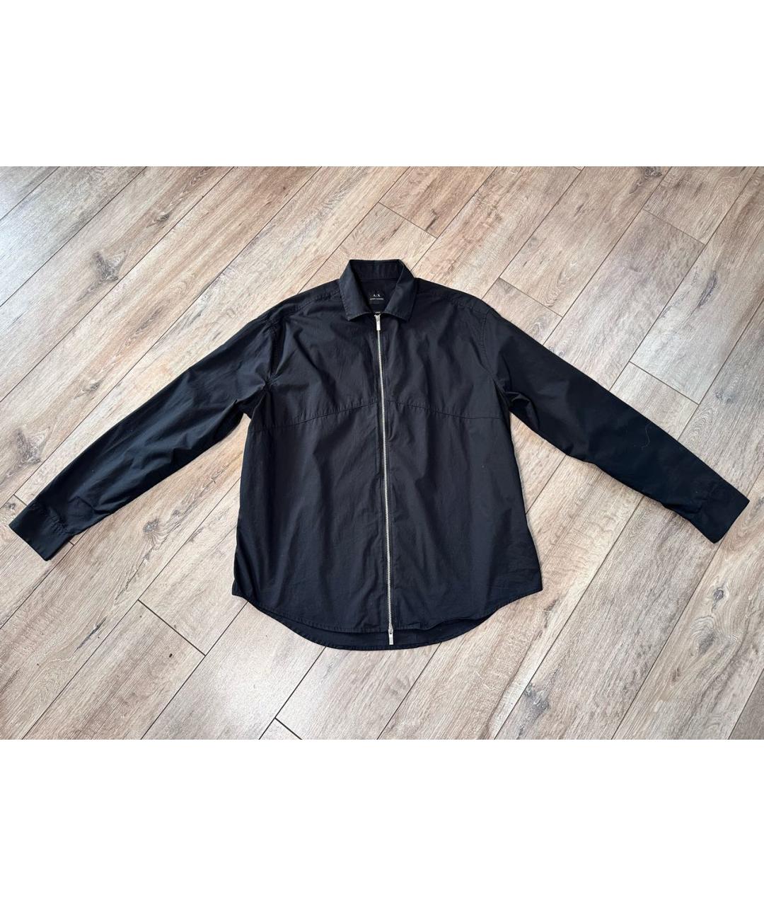 ARMANI EXCHANGE Черная хлопковая куртка, фото 9