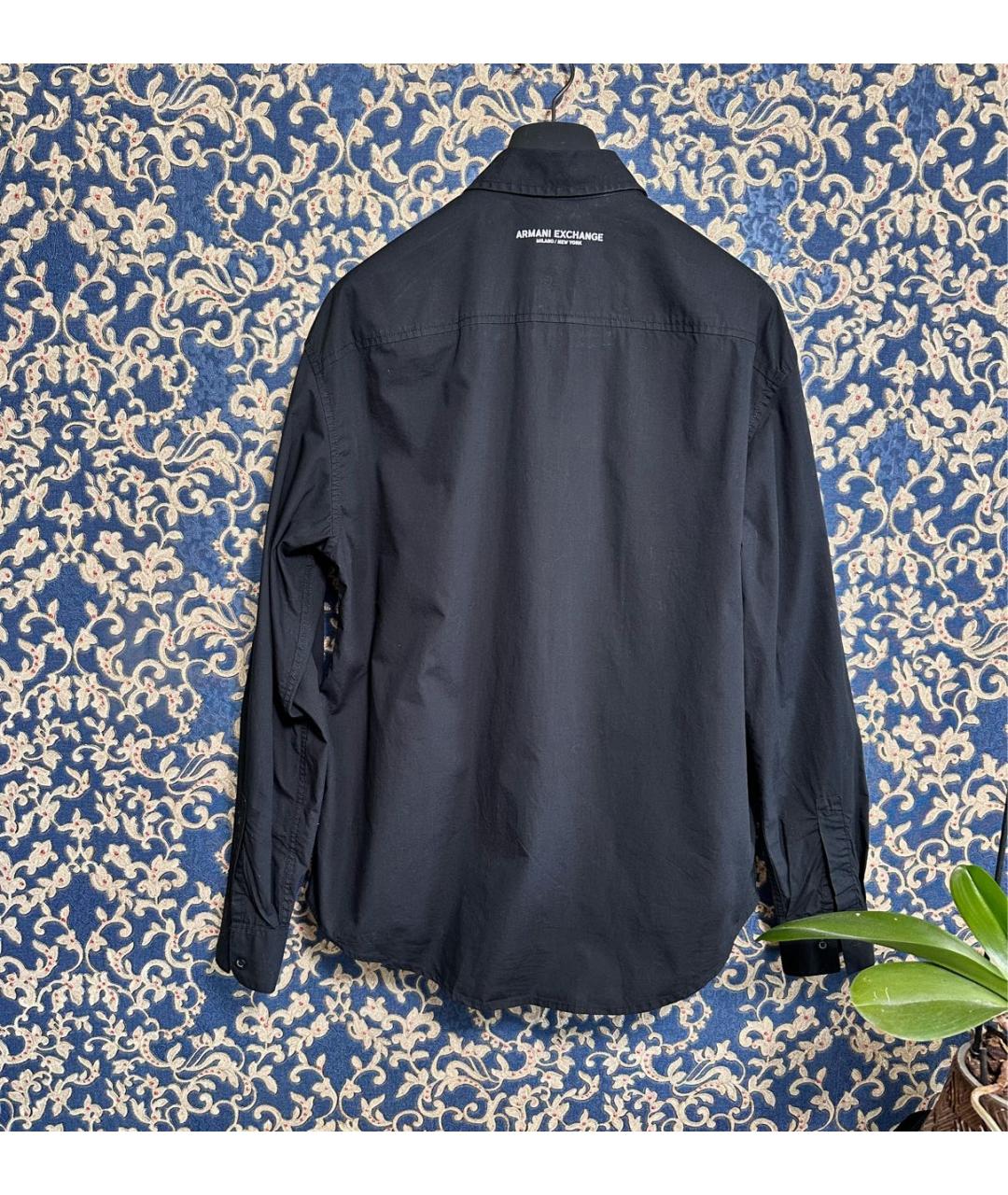 ARMANI EXCHANGE Черная хлопковая куртка, фото 2