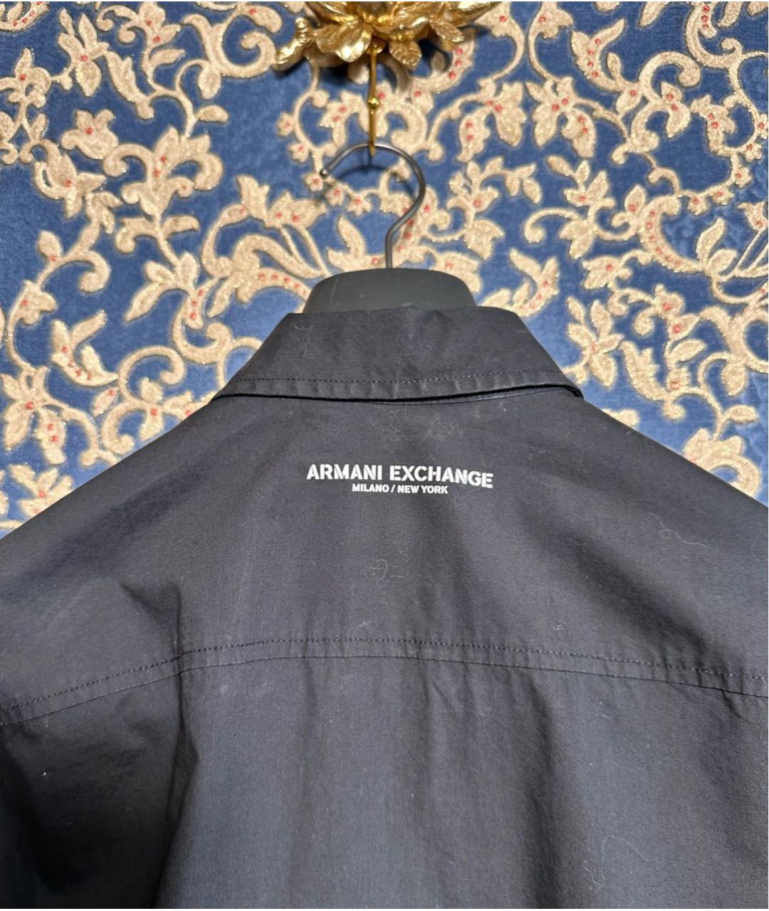 ARMANI EXCHANGE Черная хлопковая куртка, фото 6