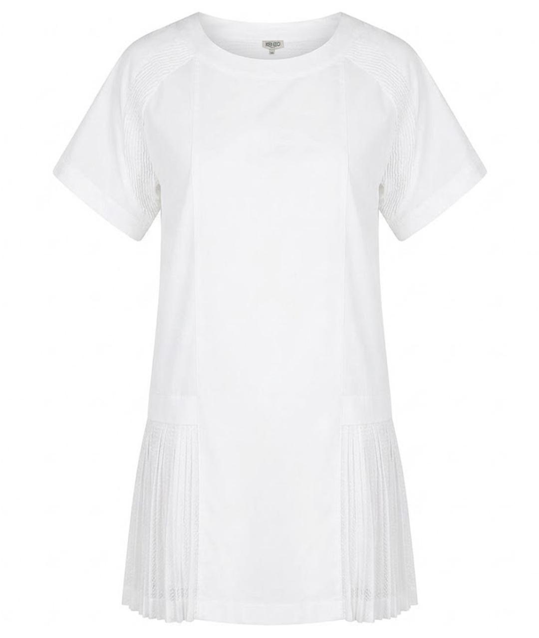 KENZO Белое повседневное платье, фото 1