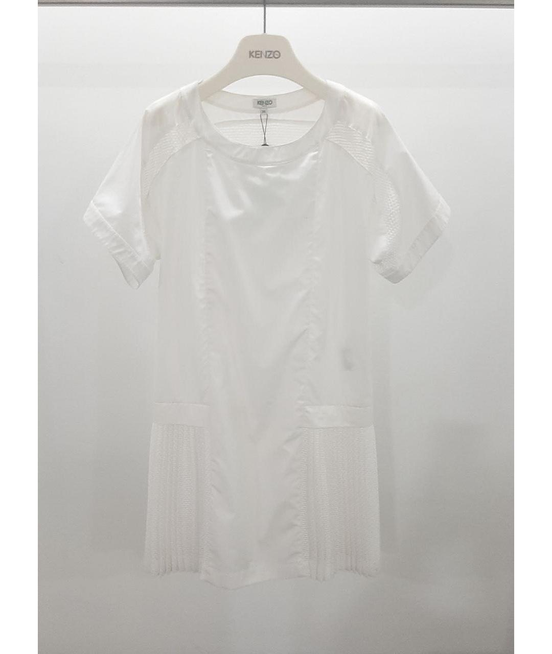 KENZO Белое повседневное платье, фото 3