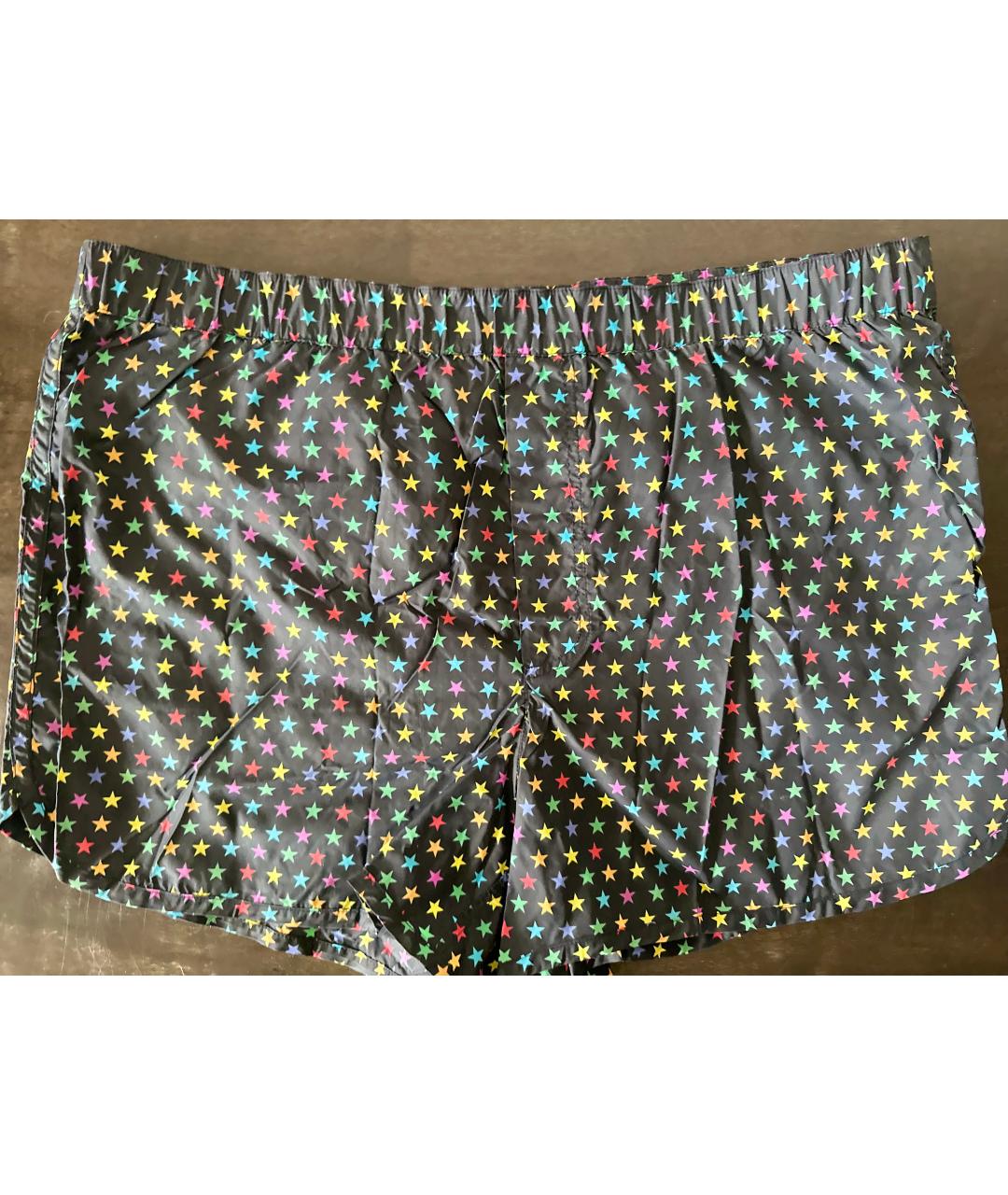 VALENTINO Черные полиэстеровые шорты, фото 5