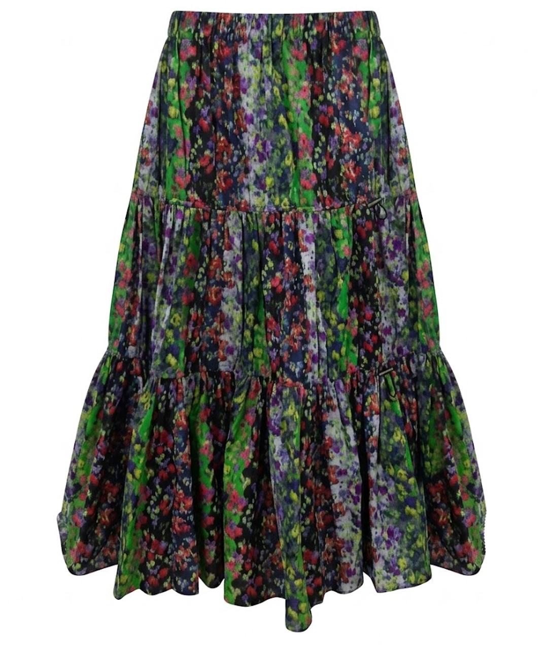 KENZO Мульти юбка миди, фото 1