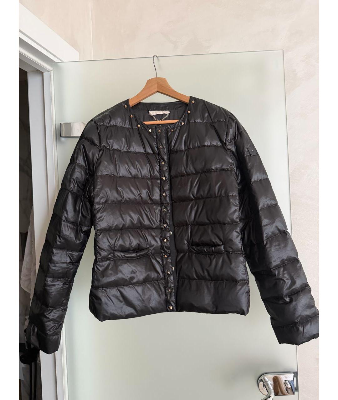 LIU JO Черная полиэстеровая куртка, фото 6