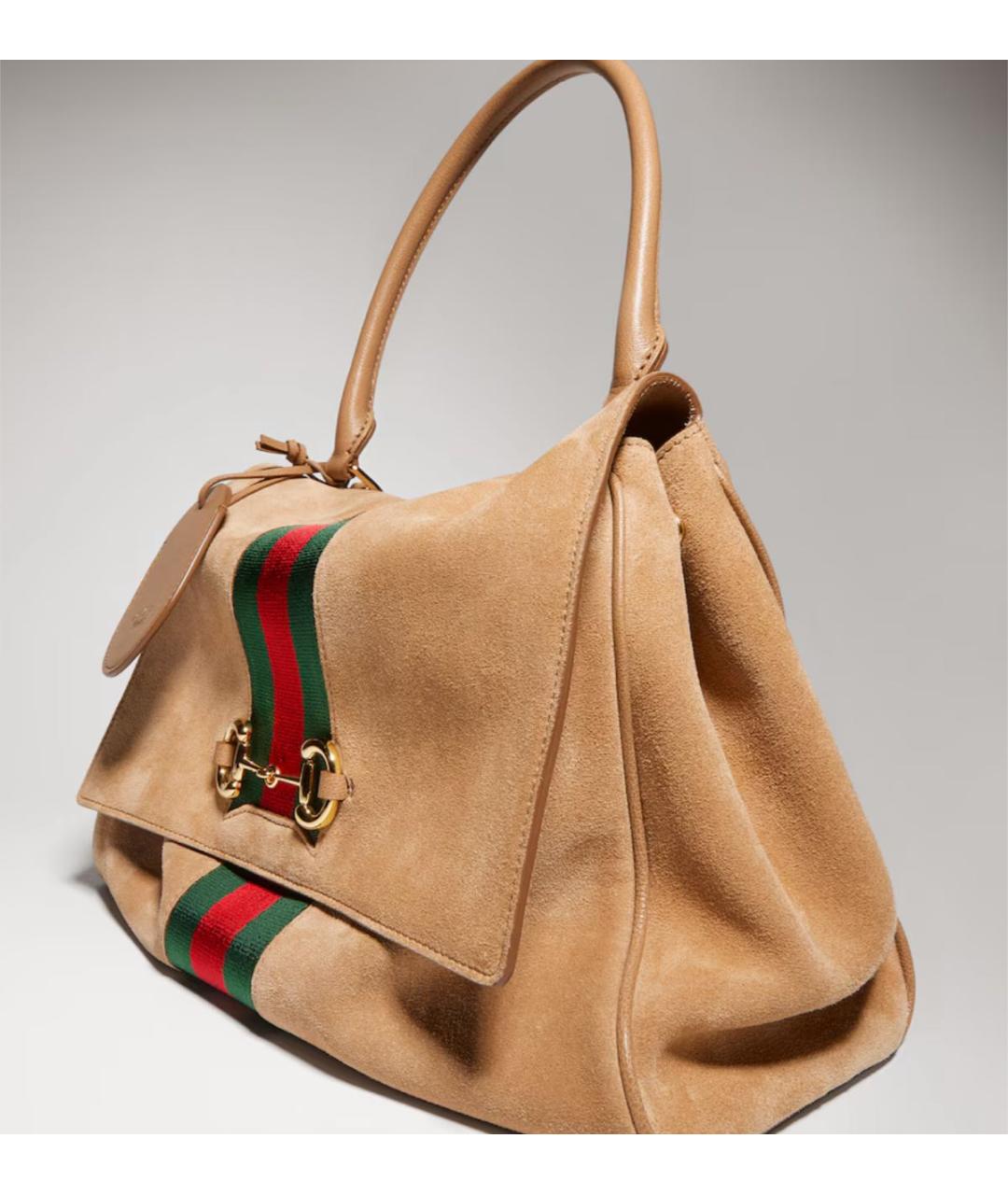 GUCCI Бежевая сумка тоут, фото 3
