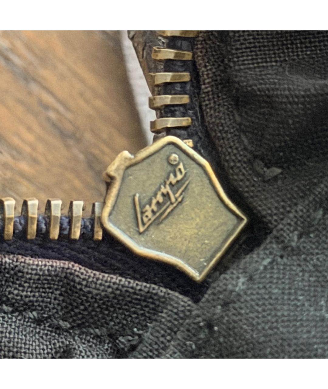 BALENCIAGA Коричневая кожаная сумка с короткими ручками, фото 5