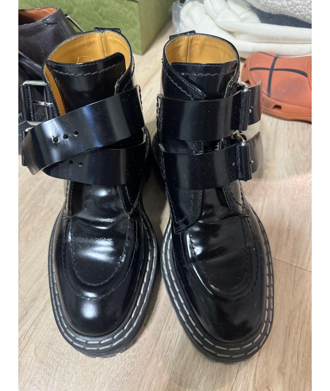 PROENZA SCHOULER Черные ботинки из лакированной кожи, фото 2