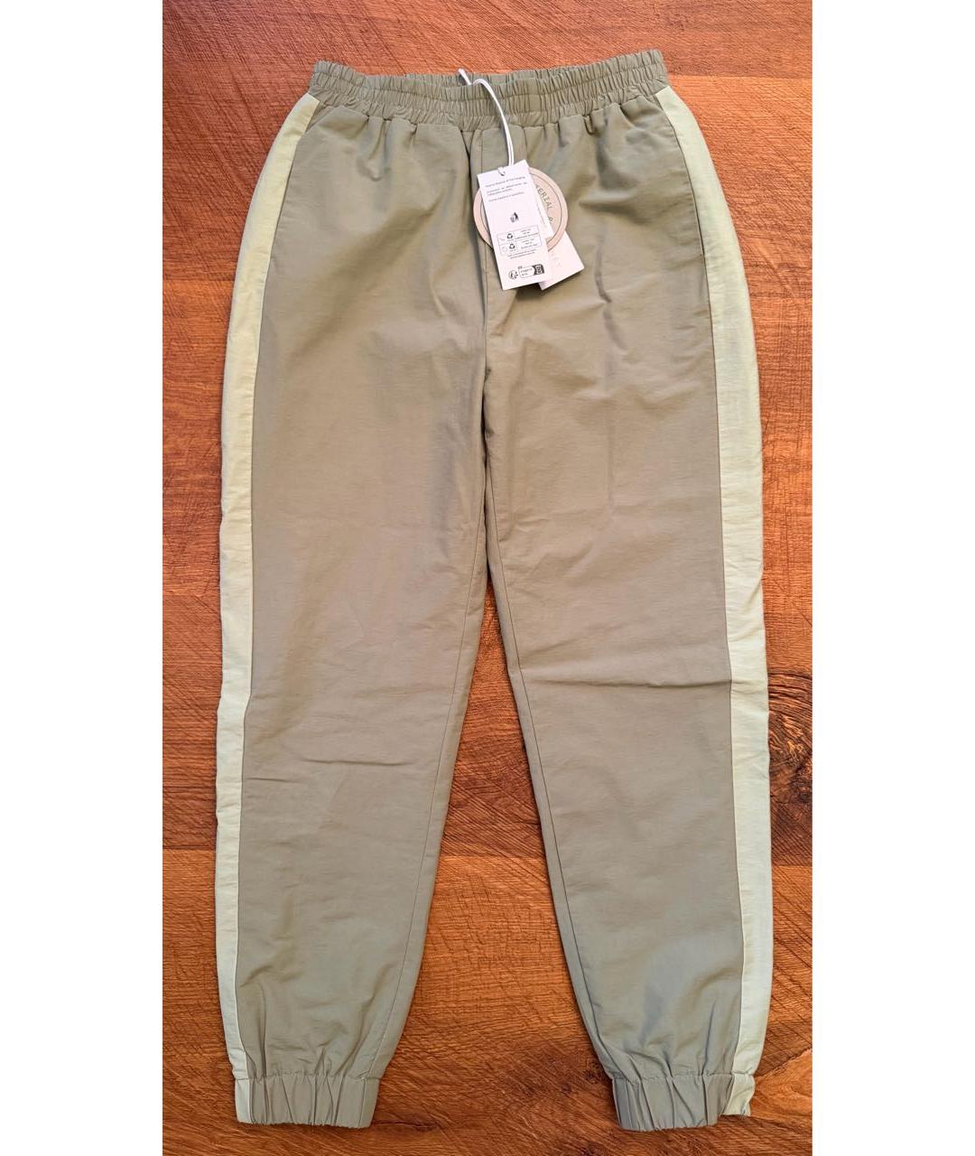 STELLA MCCARTNEY KIDS Хаки хлопковые брюки и шорты, фото 5