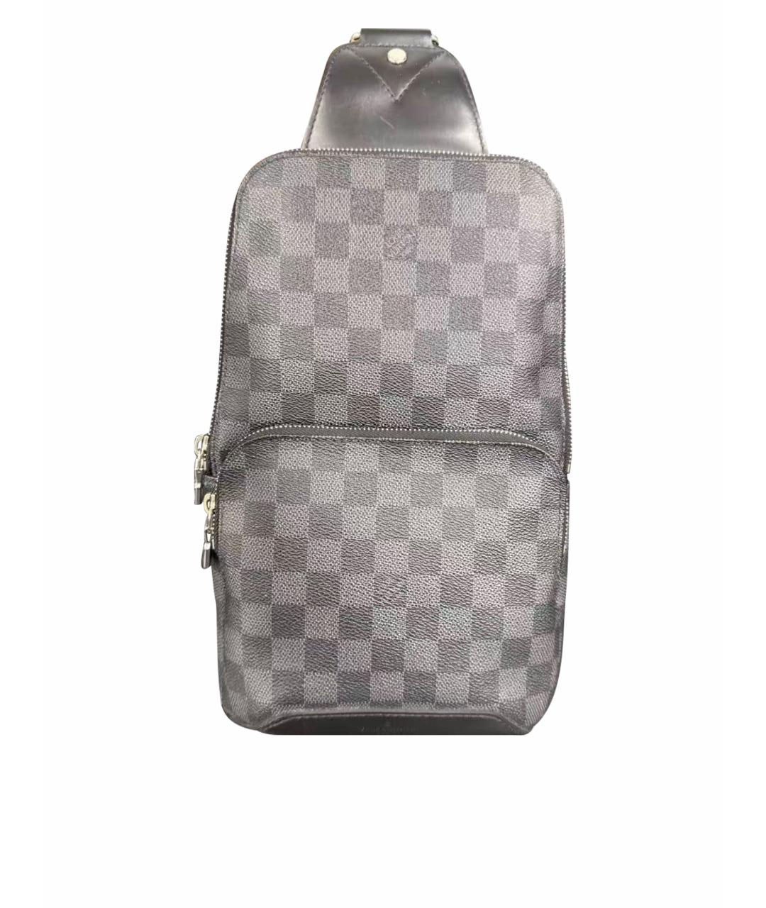 LOUIS VUITTON Черная сумка на плечо, фото 1