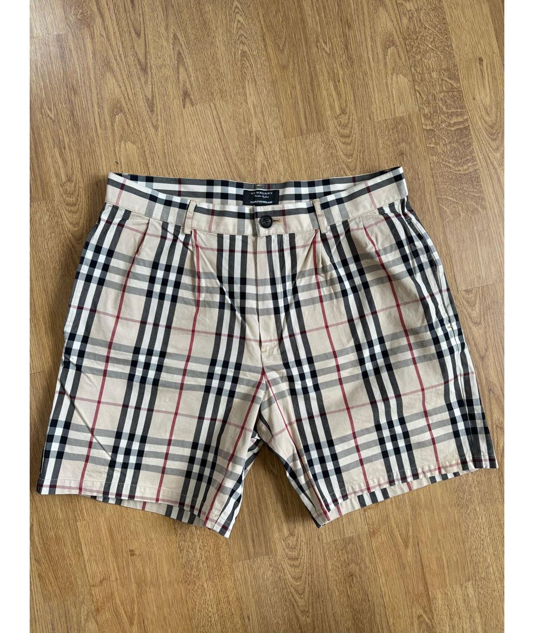 BURBERRY Хлопковые шорты, фото 5