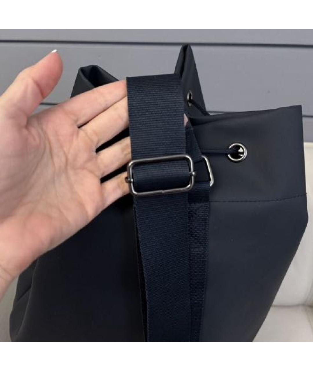 PRADA Темно-синий рюкзак, фото 7