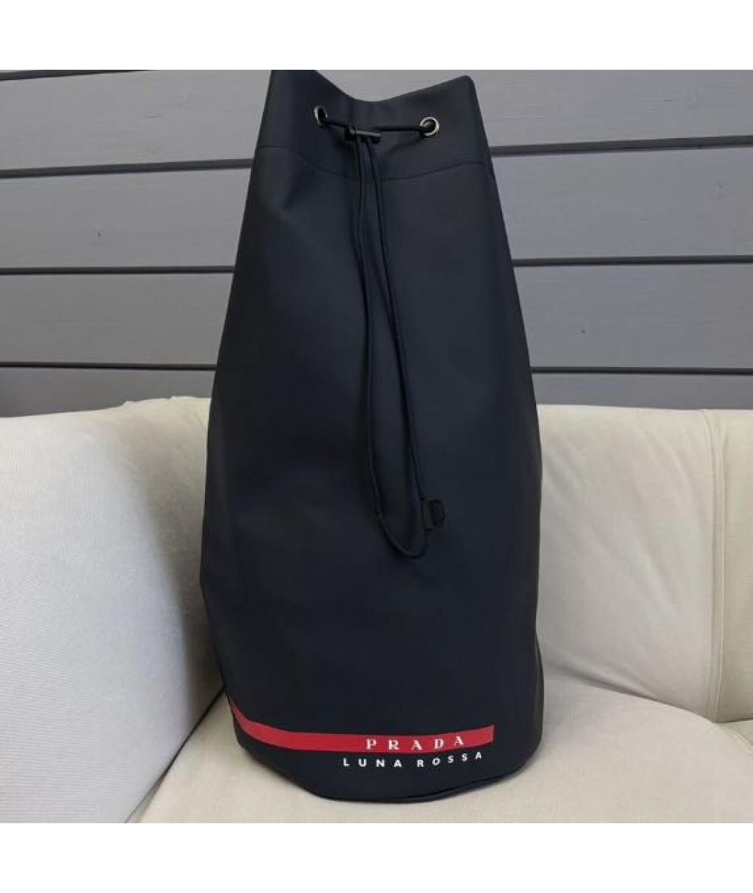 PRADA Темно-синий рюкзак, фото 5