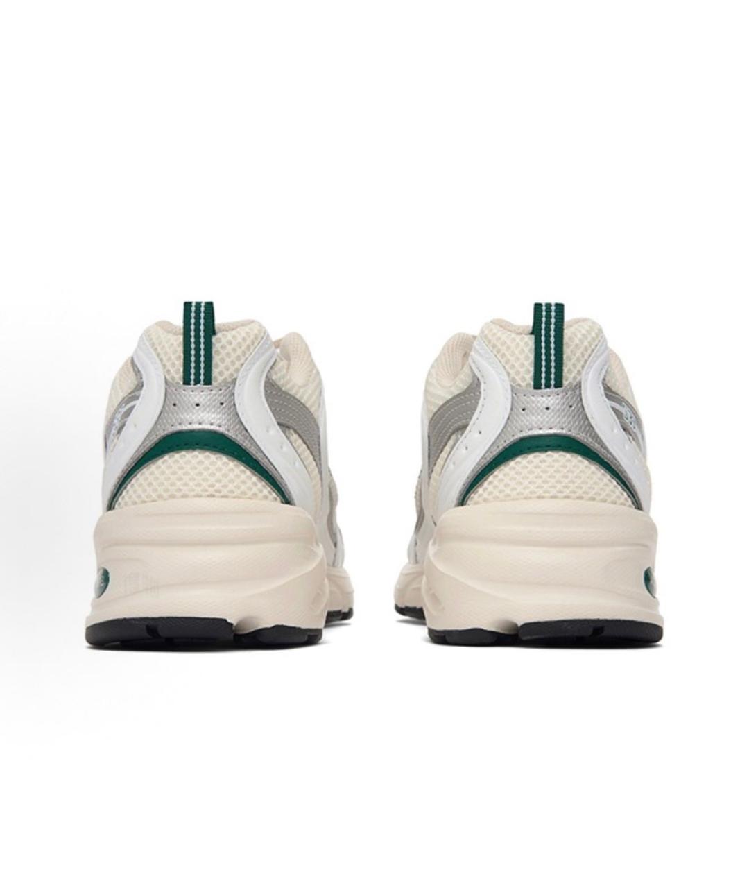 NEW BALANCE Бежевые кожаные кроссовки, фото 4