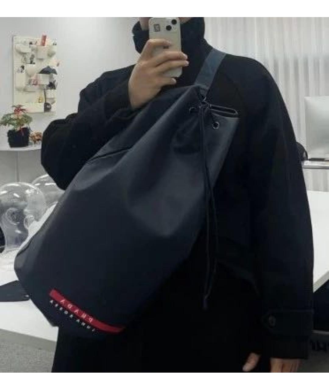 PRADA Темно-синий рюкзак, фото 3