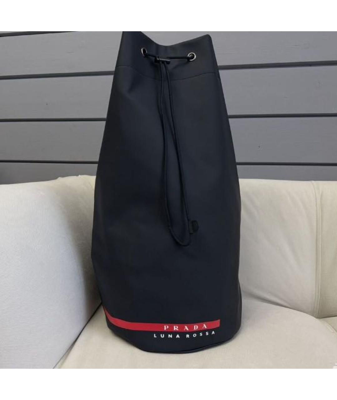 PRADA Темно-синий рюкзак, фото 7