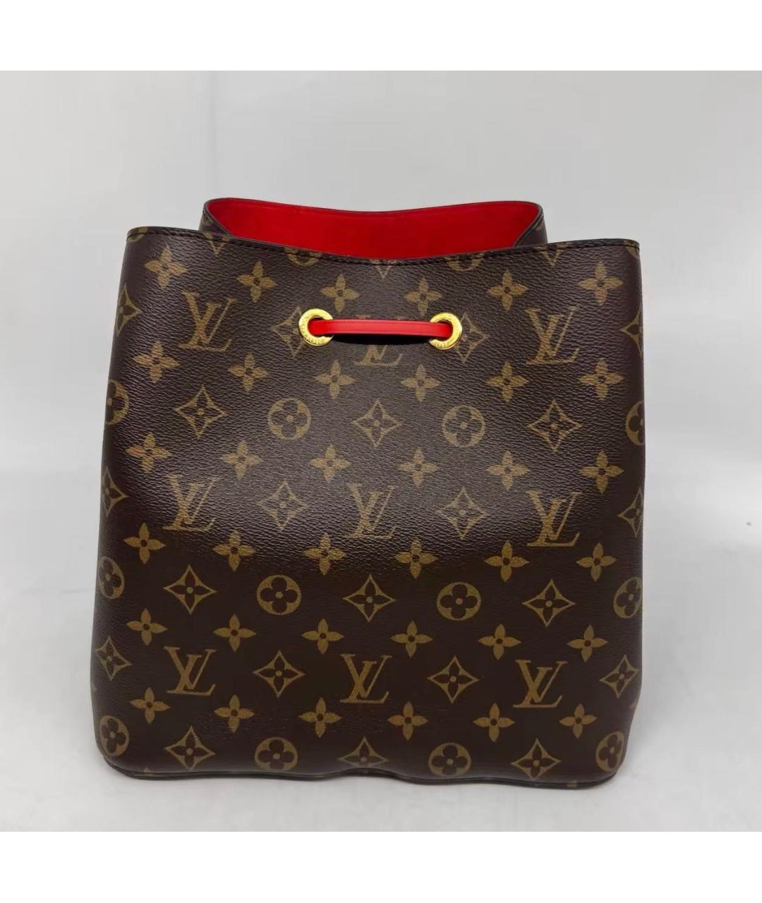 LOUIS VUITTON Коричневая сумка тоут, фото 6