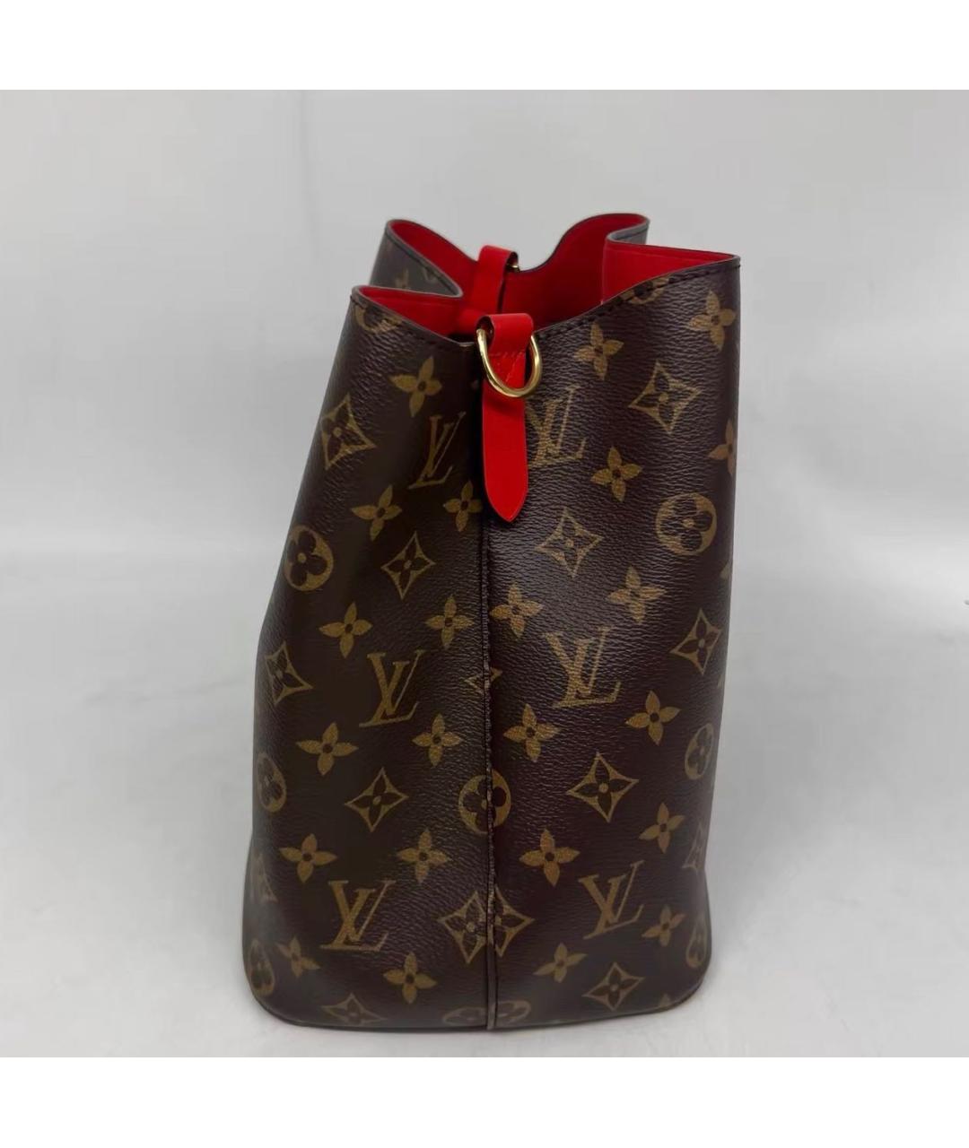 LOUIS VUITTON Коричневая сумка тоут, фото 3