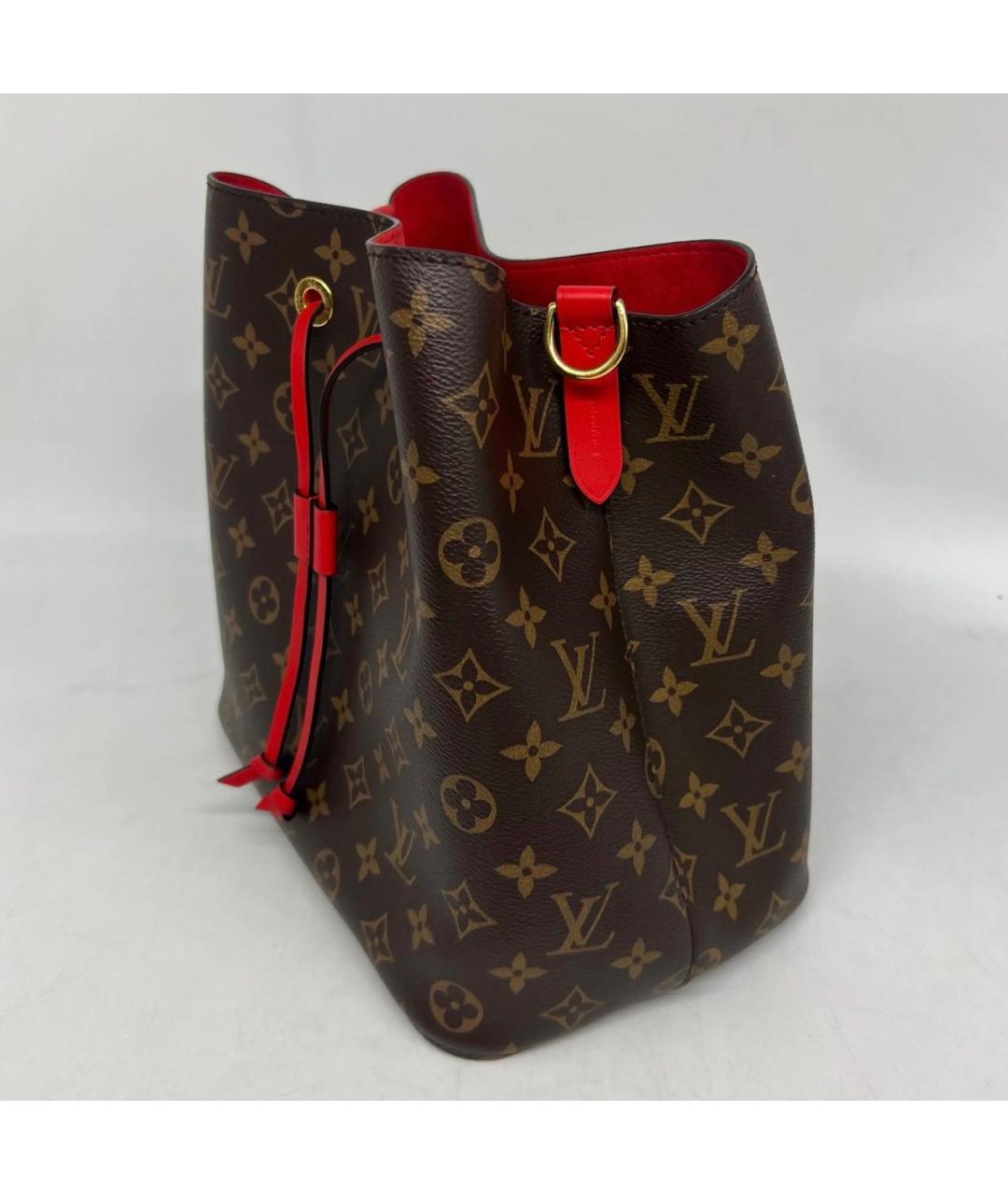 LOUIS VUITTON Коричневая сумка тоут, фото 5