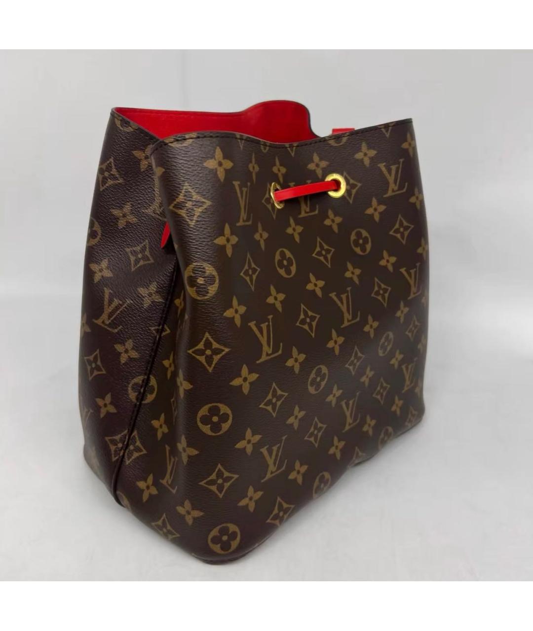 LOUIS VUITTON Коричневая сумка тоут, фото 4