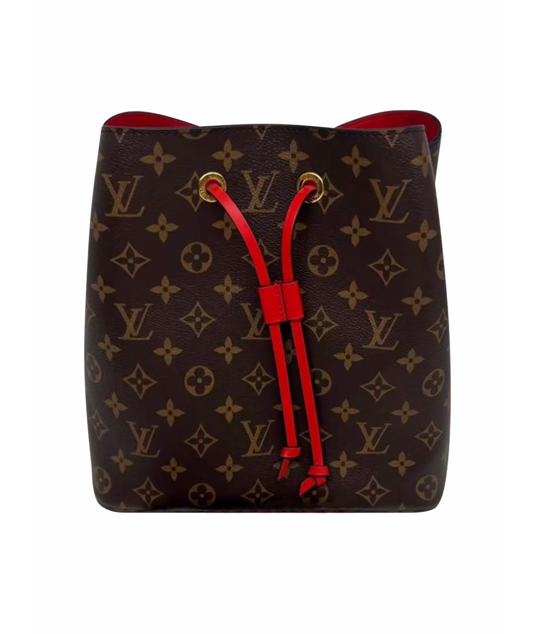 LOUIS VUITTON Коричневая сумка тоут, фото 1