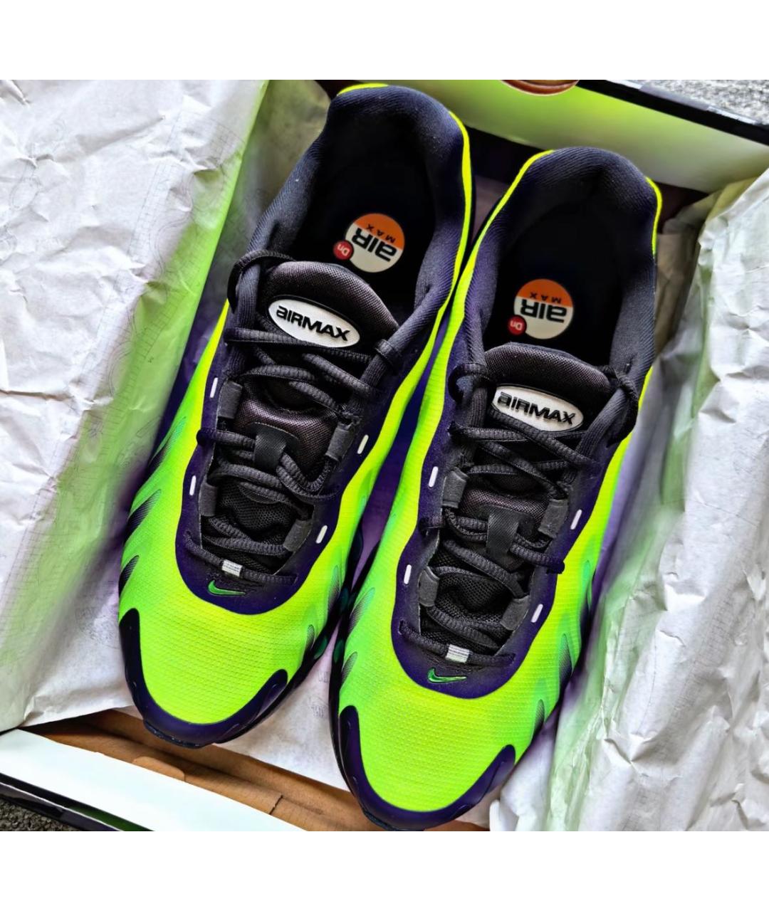 NIKE Салатовые низкие кроссовки / кеды, фото 8