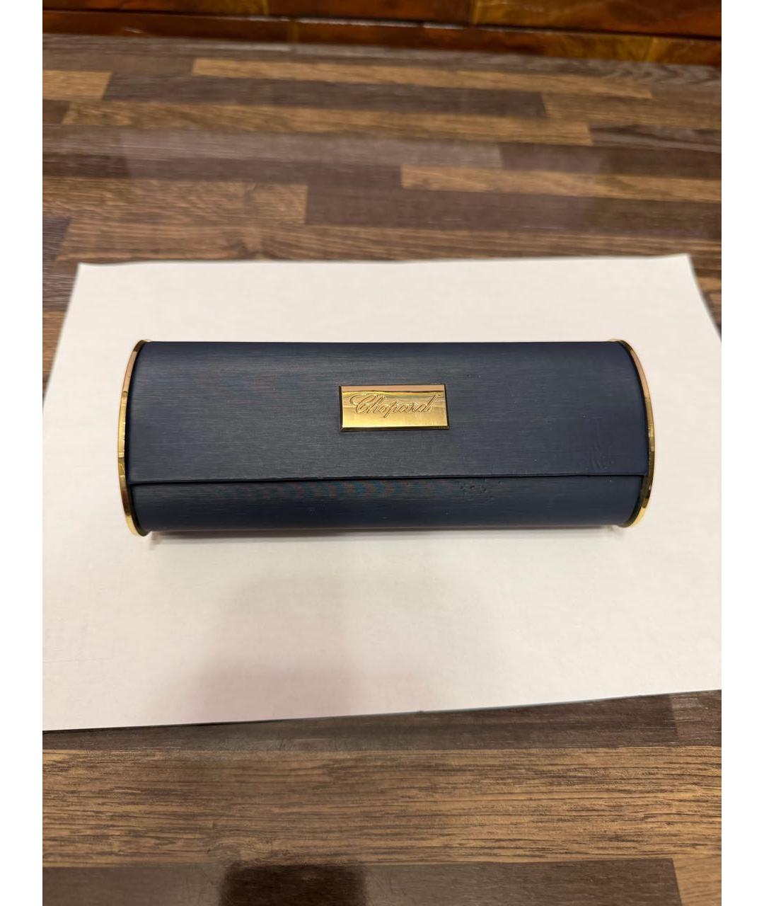 CHOPARD Коричневые пластиковые солнцезащитные очки, фото 7