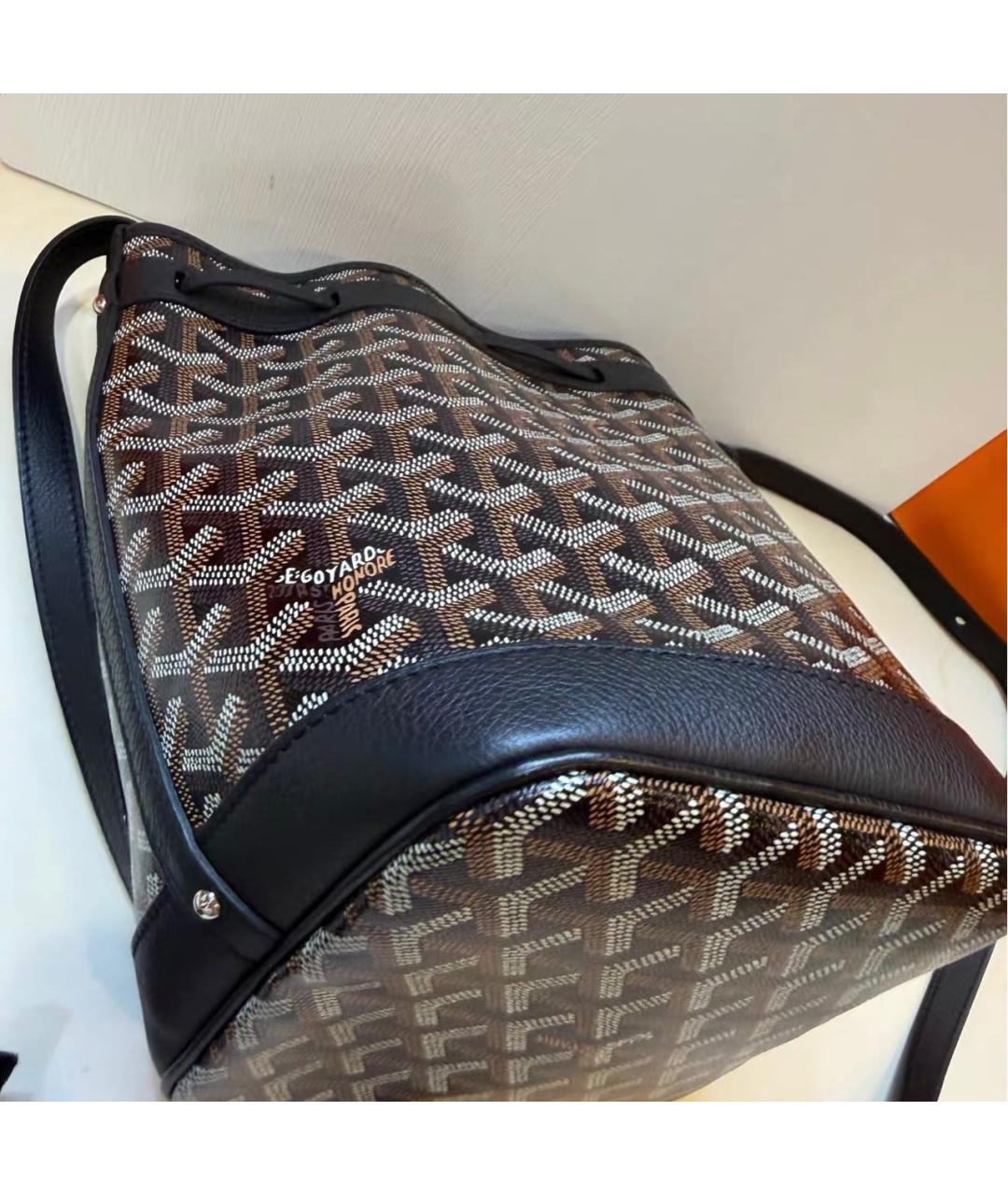 GOYARD Черная сумка тоут, фото 7