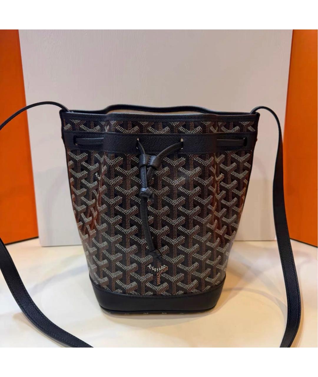 GOYARD Черная сумка тоут, фото 9