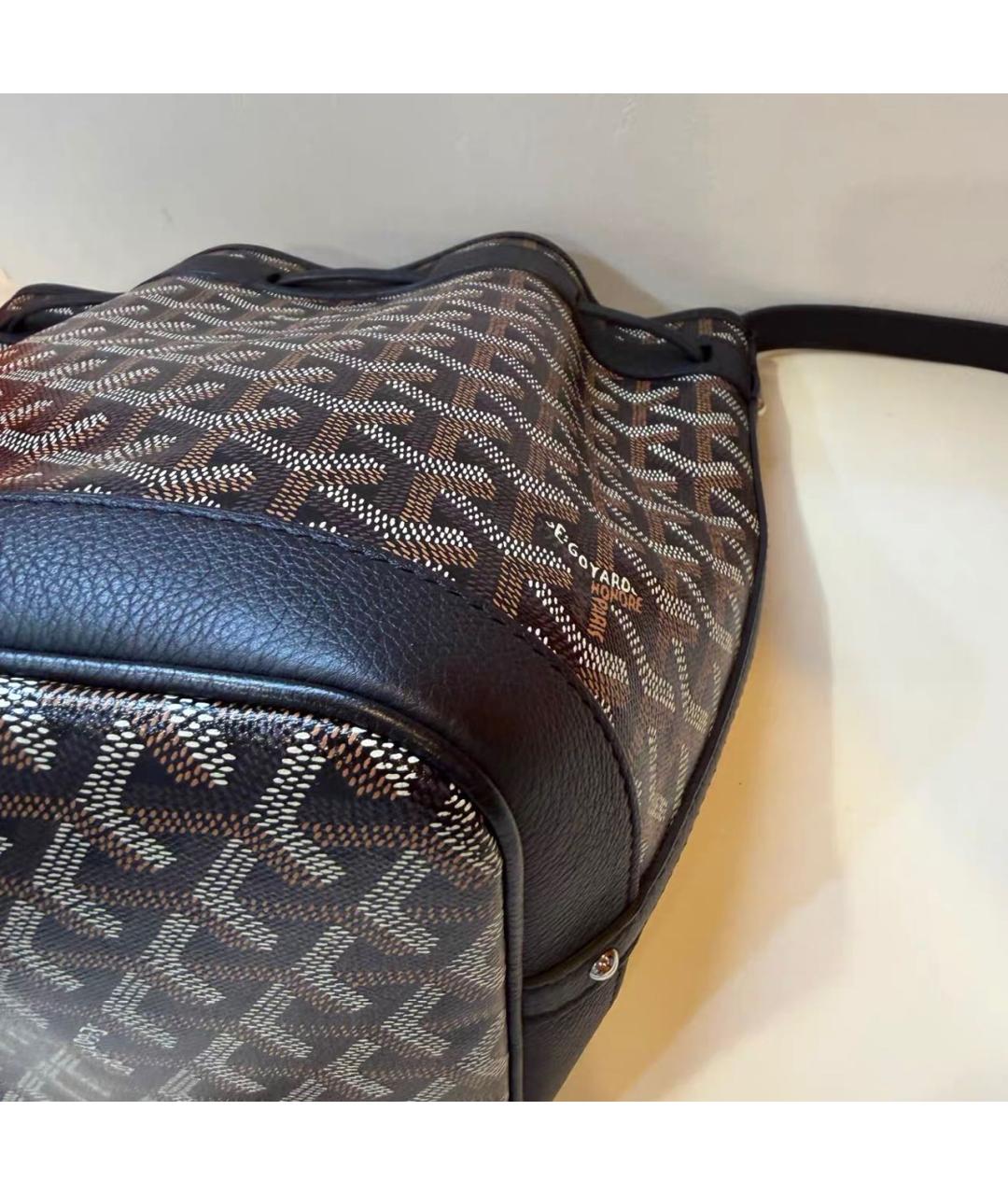 GOYARD Черная сумка тоут, фото 6