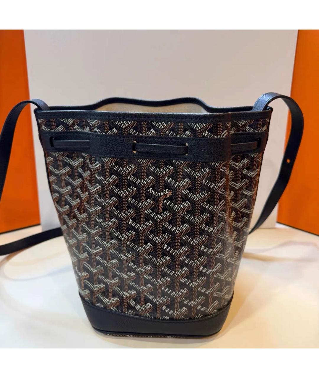 GOYARD Черная сумка тоут, фото 2