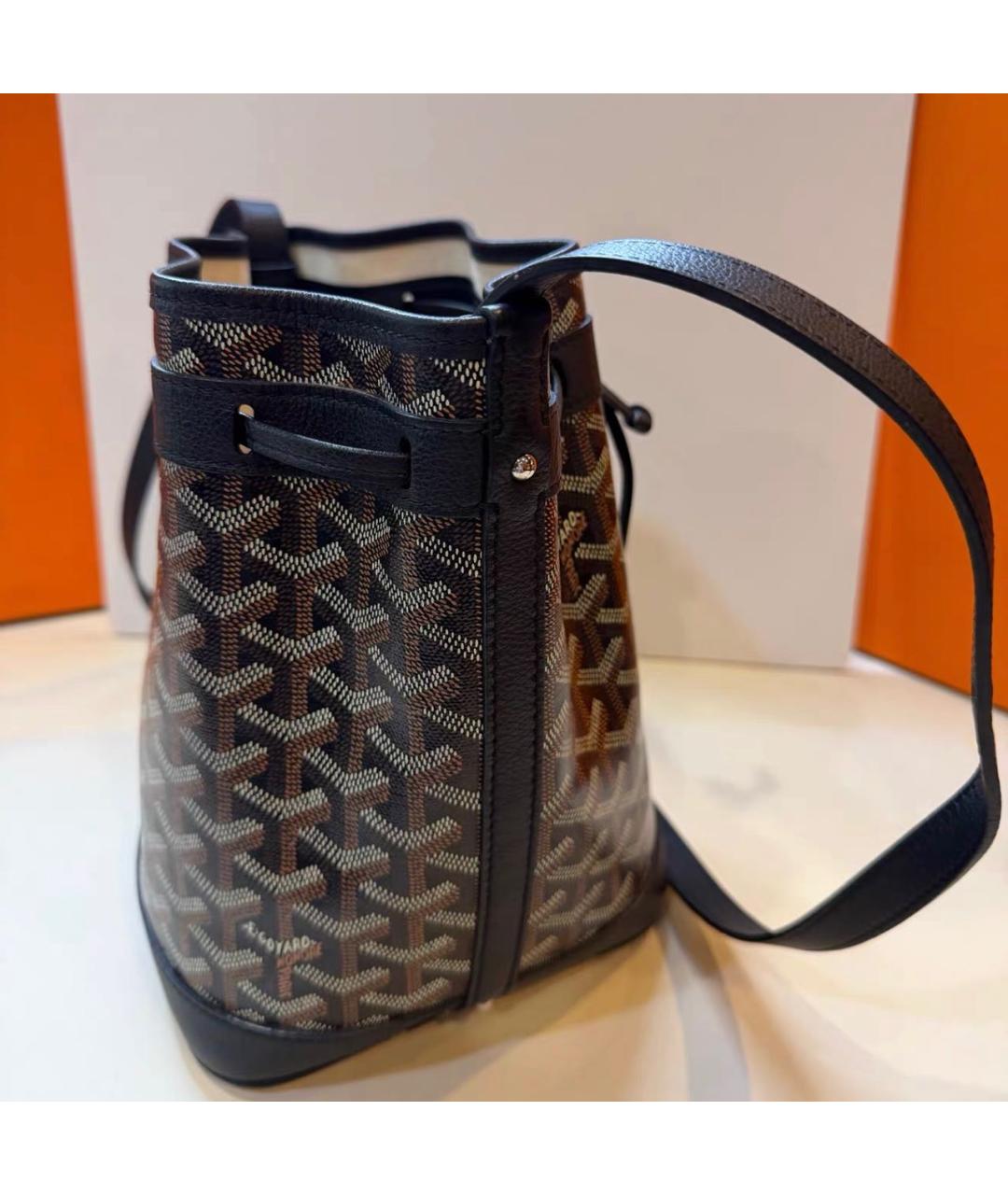 GOYARD Черная сумка тоут, фото 3