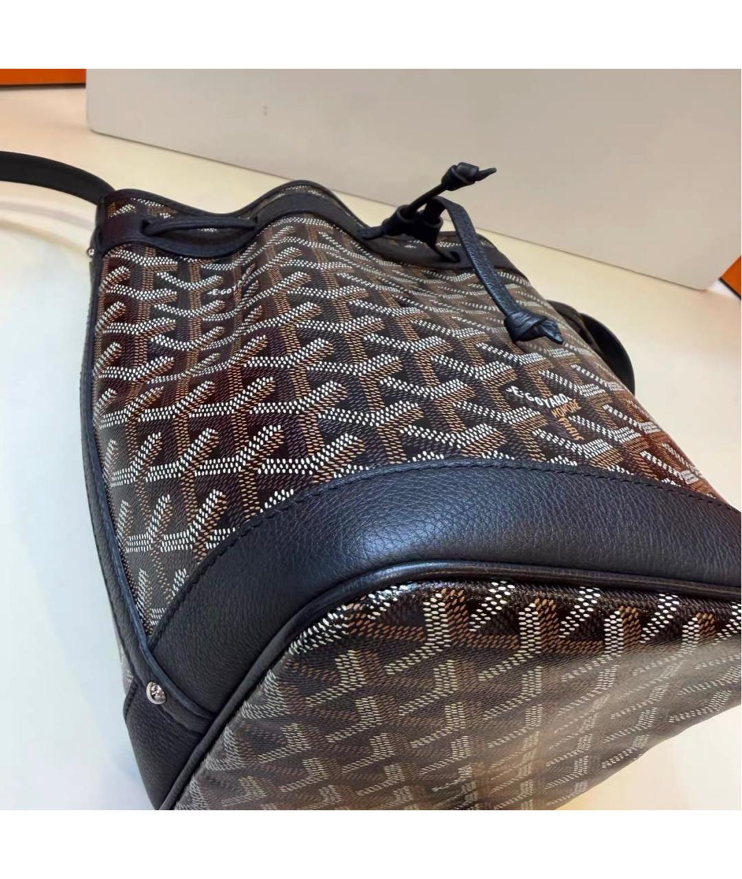 GOYARD Черная сумка тоут, фото 5