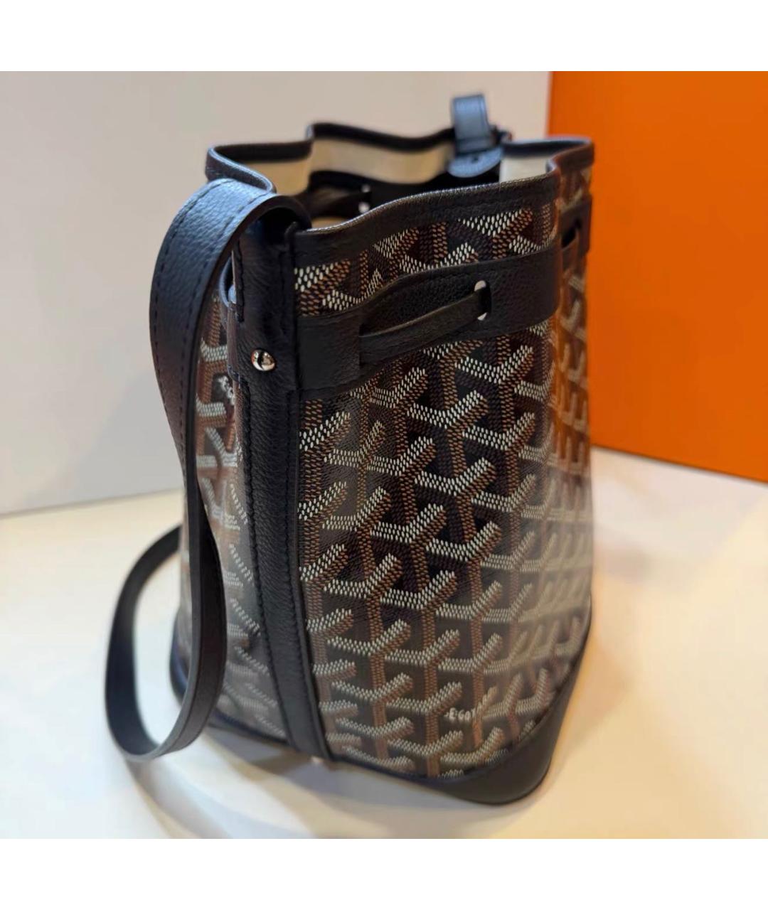 GOYARD Черная сумка тоут, фото 4