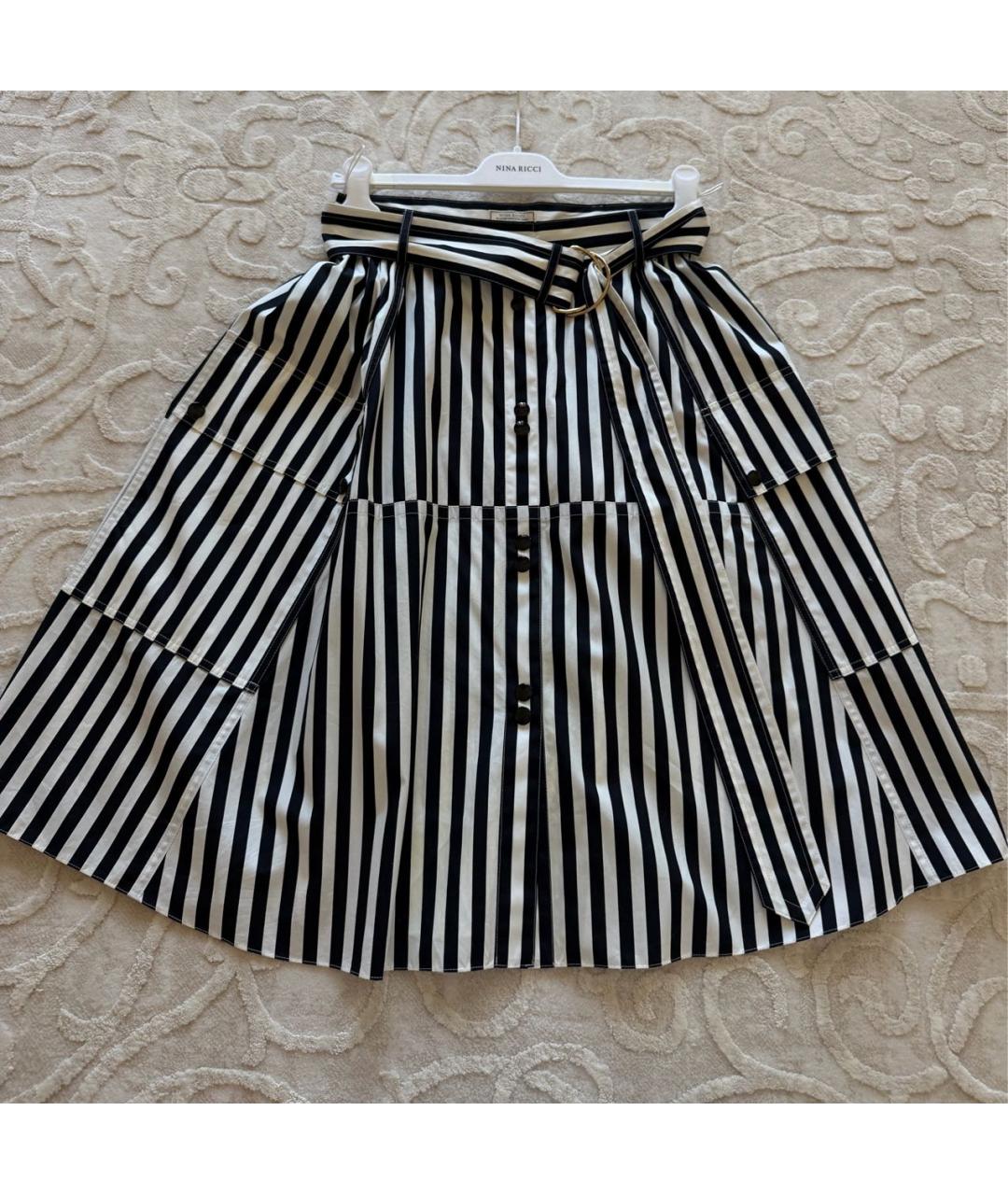 NINA RICCI Хлопковая юбка миди, фото 6