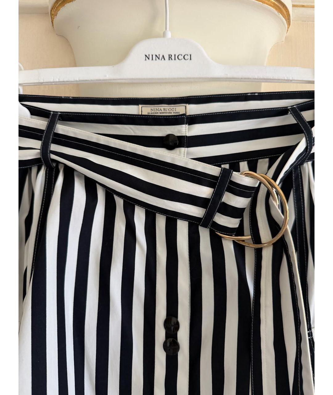 NINA RICCI Хлопковая юбка миди, фото 2