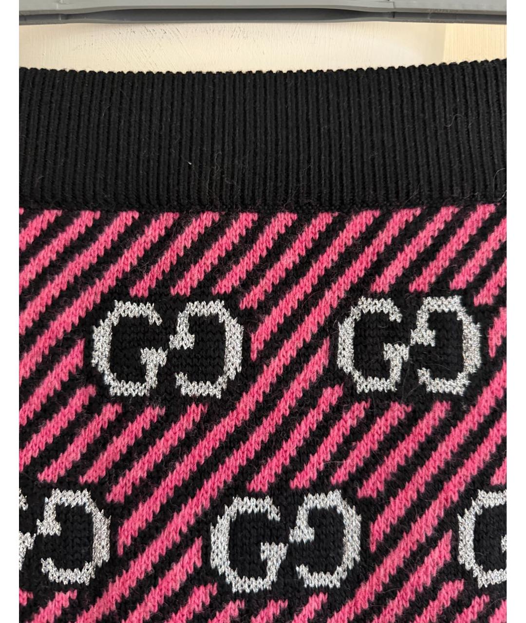 GUCCI Шерстяная юбка миди, фото 3