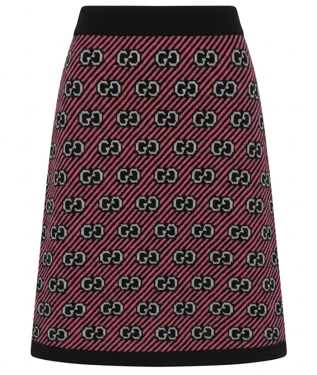 GUCCI Шерстяная юбка миди, фото 1