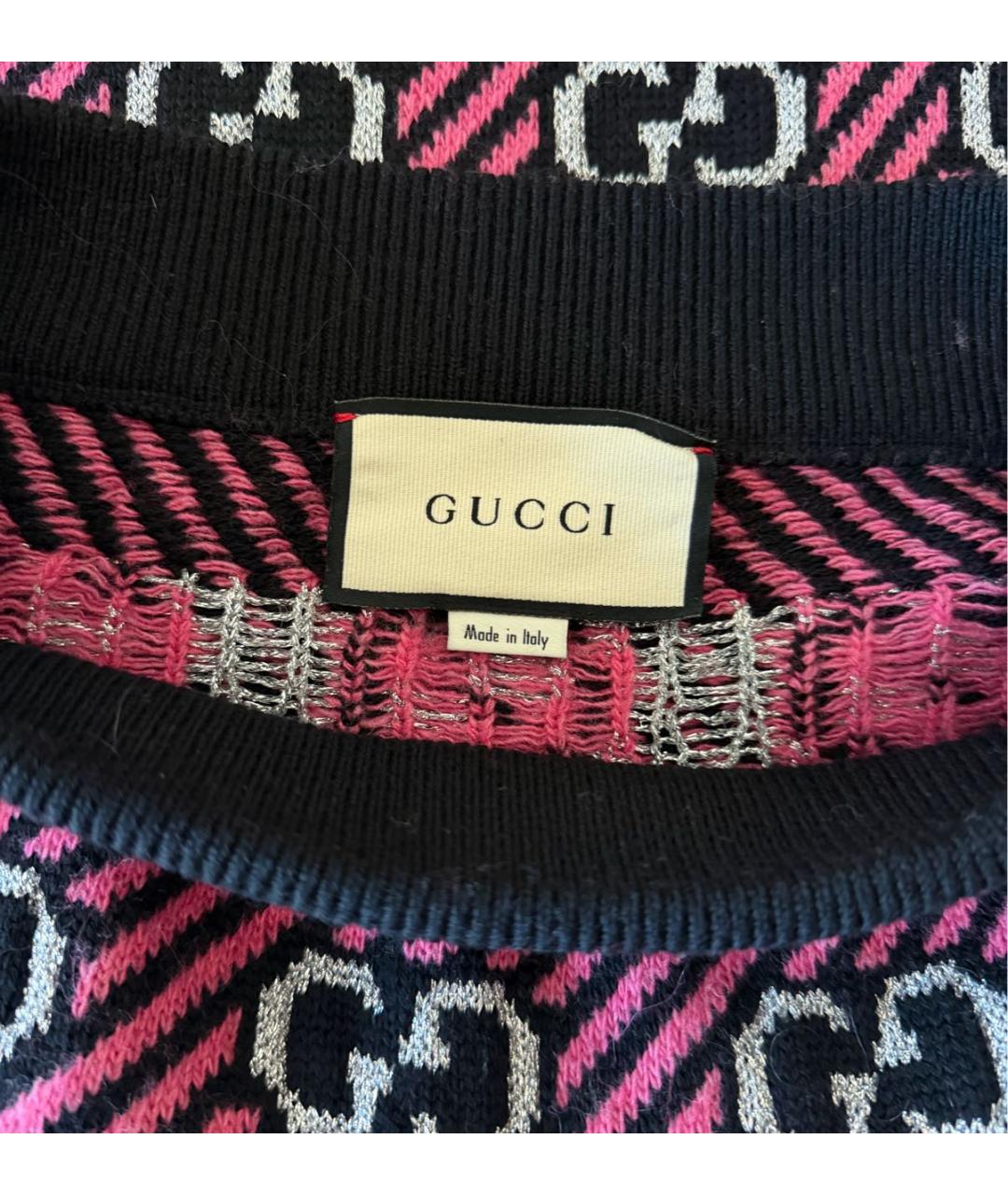 GUCCI Шерстяная юбка миди, фото 4