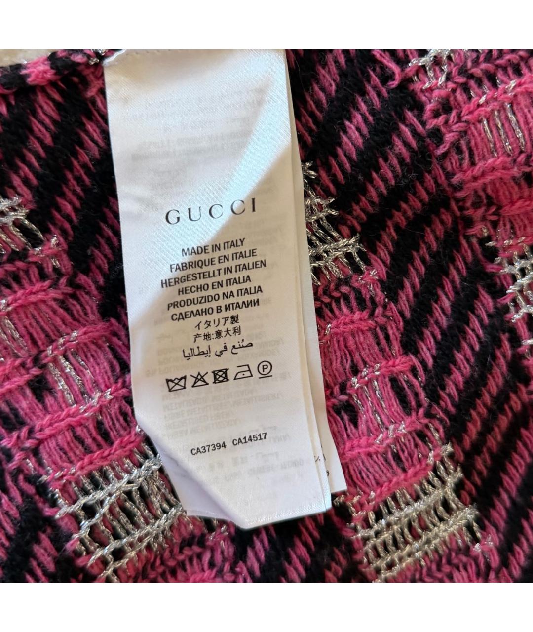 GUCCI Шерстяная юбка миди, фото 6